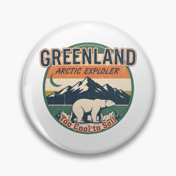 Item preview, Greenland Too Cool To Sell Retro Arctic Explorer designed and sold by Remy-Aura.