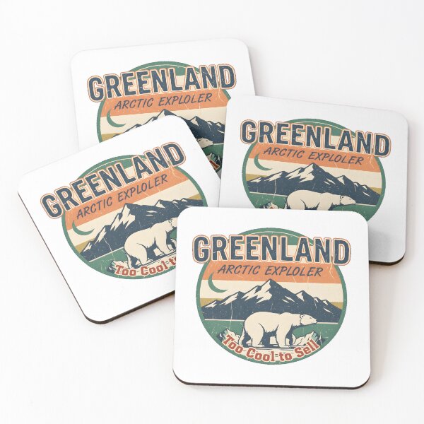 Item preview, Greenland Too Cool To Sell Retro Arctic Explorer designed and sold by Remy-Aura.