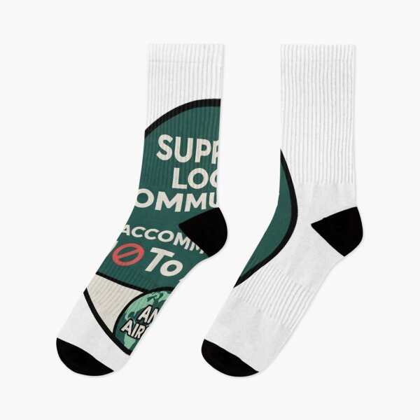 Item preview, Green Support Local Communities, not accommodations - No To Airbnb - Anti Airbnb designed and sold by SassyArtistry.