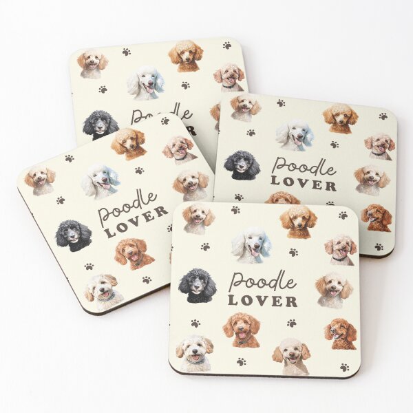 Item preview, Poodle Lover Art – Elegant Poodle Dog Design designed and sold by Petals & Paws by Mari.