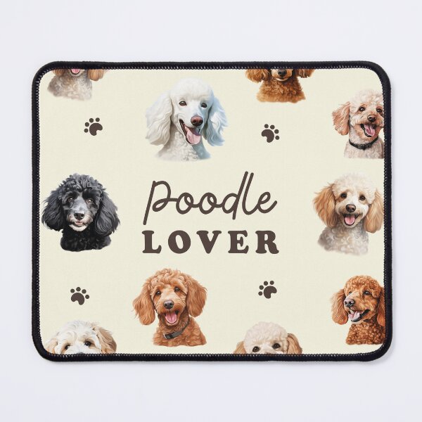 Item preview, Poodle Lover Art – Elegant Poodle Dog Design designed and sold by Petals & Paws by Mari.