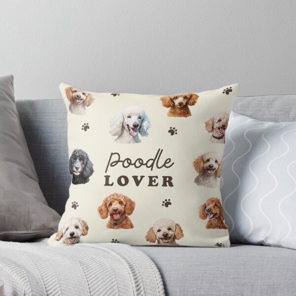 Item preview, Poodle Lover Art – Elegant Poodle Dog Design designed and sold by Petals & Paws by Mari.