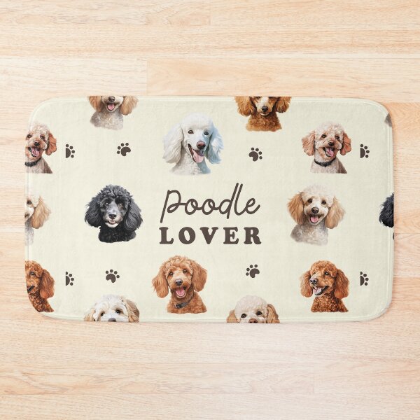 Item preview, Poodle Lover Art – Elegant Poodle Dog Design designed and sold by Petals & Paws by Mari.