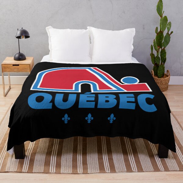 Item preview, Nordiques Quebec Hockey Team Avalanche Vintage With Fleurs De Lys designed and sold by Ubuntu Arts.