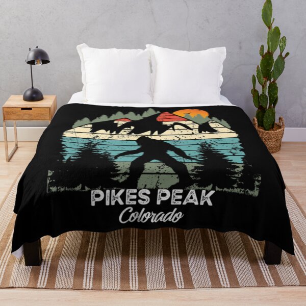 Item preview, Vintage Pikes Peak Colorado National Park Retro 80_S Premium designed and sold by mohammed idrissi.