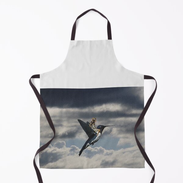 Item preview, Riding the Hummingbird – Surreal Dreamscape Art designed and sold by Ainmates.