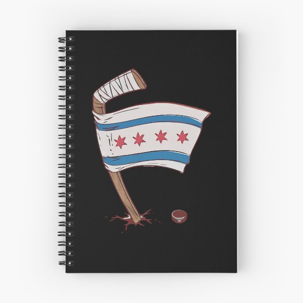 Item preview, Hockey Chicago Blackhawks Chicago Flag designed and sold by Ubuntu Arts.