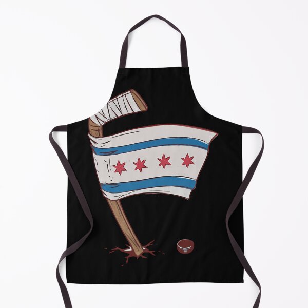 Item preview, Hockey Chicago Blackhawks Chicago Flag designed and sold by Ubuntu Arts.