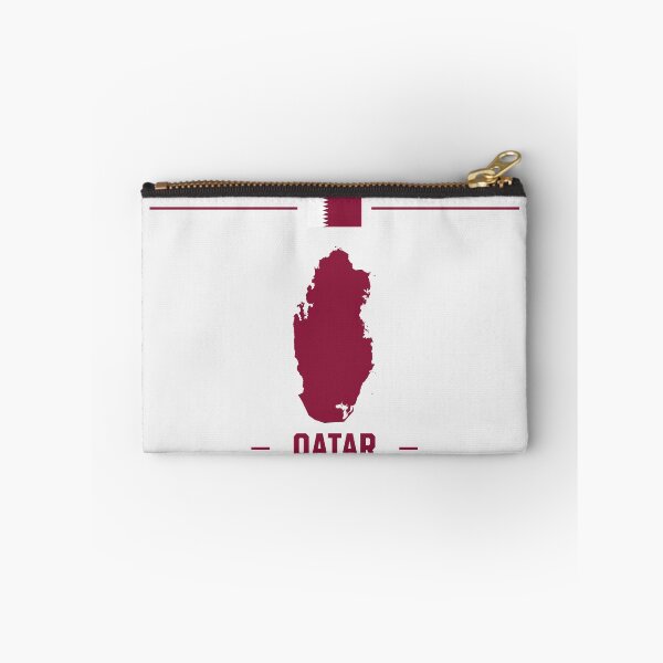Item preview, Qatar Pride, Minimalist Map and Flag Emblem designed and sold by mashmosh.