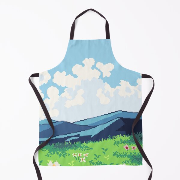 Item preview, Pixel Art Scenery Landscape mountain designed and sold by Ekira Pop Pixel.