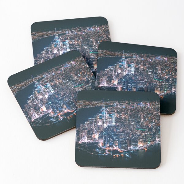 Item preview, New York City Skyline: A sea of lights at night designed and sold by Mauswohn.