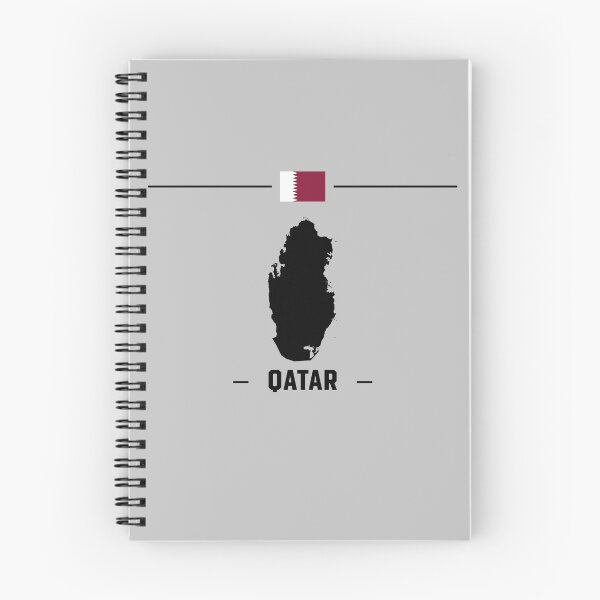 Item preview, Qatar Pride - Minimalist Map & Flag Silhouette designed and sold by mashmosh.