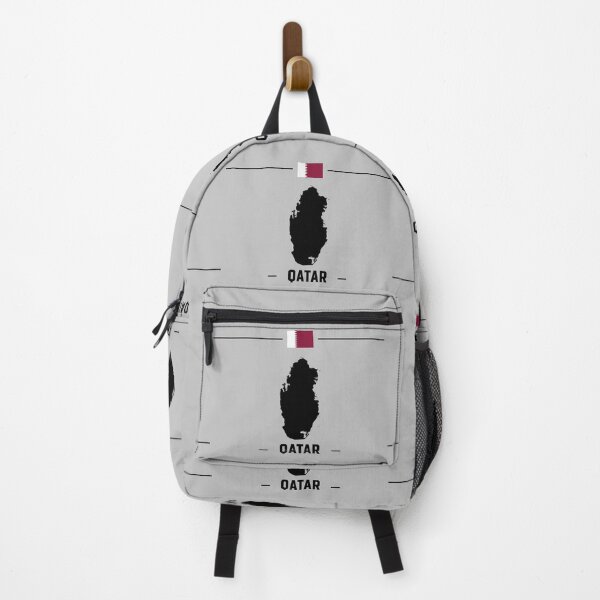 Item preview, Qatar Pride - Minimalist Map & Flag Silhouette designed and sold by mashmosh.