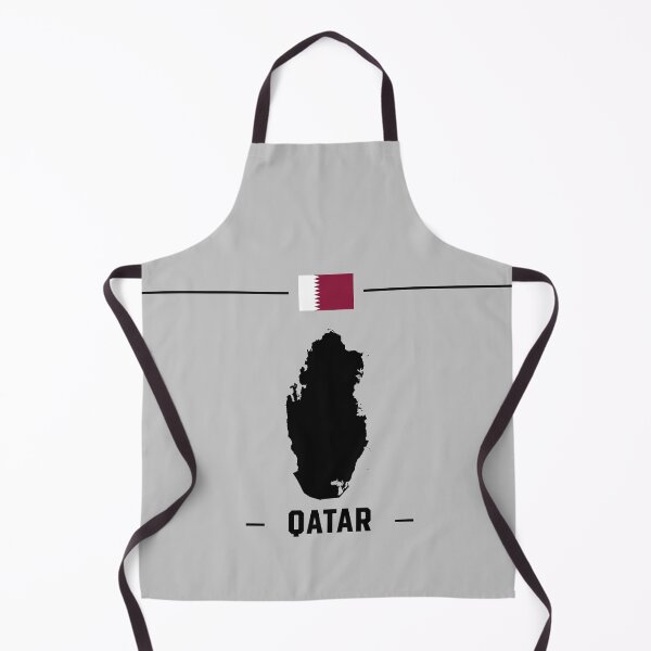 Item preview, Qatar Pride - Minimalist Map & Flag Silhouette designed and sold by mashmosh.