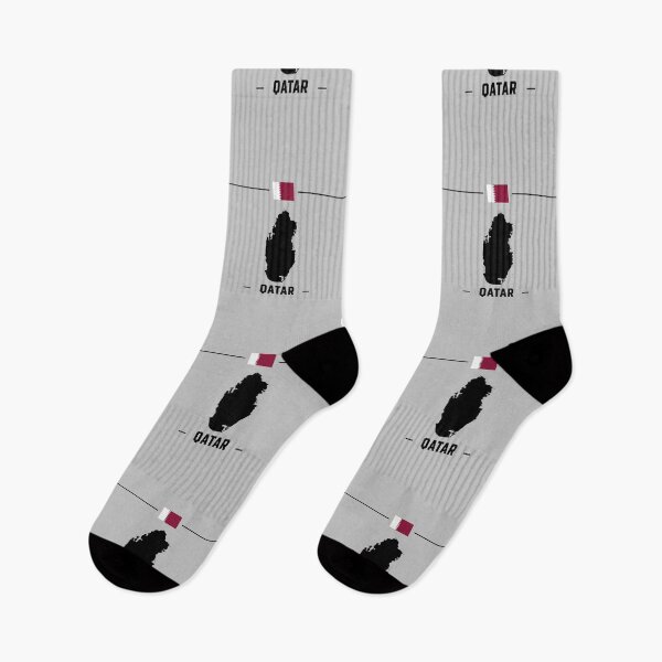 Item preview, Qatar Pride - Minimalist Map & Flag Silhouette designed and sold by mashmosh.