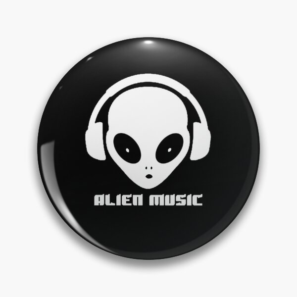 Item preview, Alien with headphones designed and sold by ALL ART .