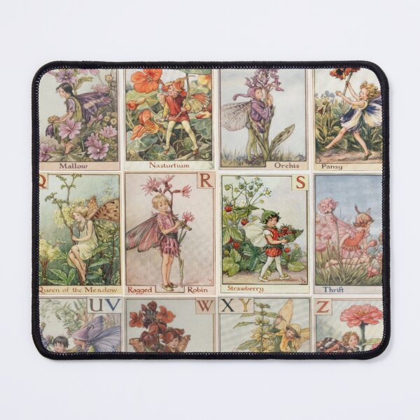 Item preview, The Garden Fairy Alphabet – Cicely Mary Barker pt2 designed and sold by Randomundi.