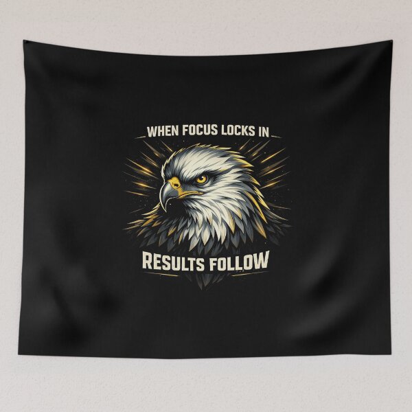 Item preview, Eagle Focus Art – When Focus Locks In Results Follow designed and sold by SoulFlex.