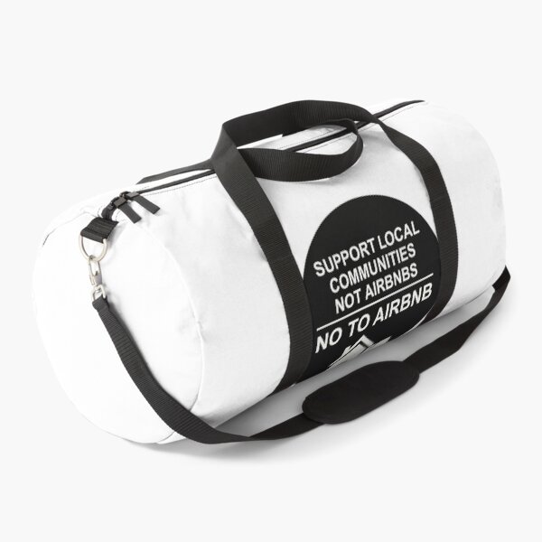Item preview, Black Support Local Communities, not accommodations - No To Airbnb - Anti Airbnb designed and sold by SassyArtistry.