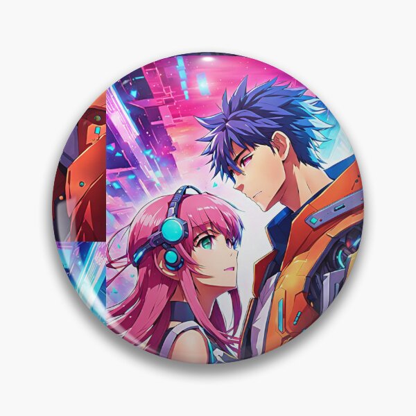 Item preview, Cyberpunk anime love designed and sold by ArtsJulian.