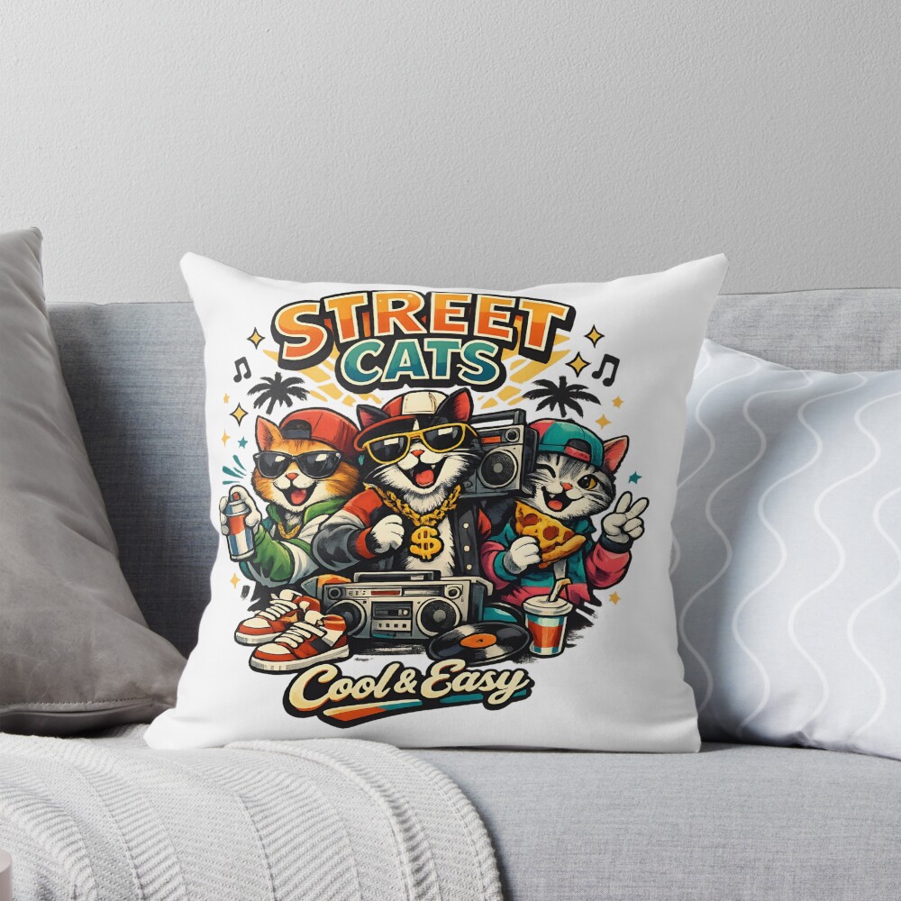 Item preview, Throw Pillow designed and sold by DrawingAndText.