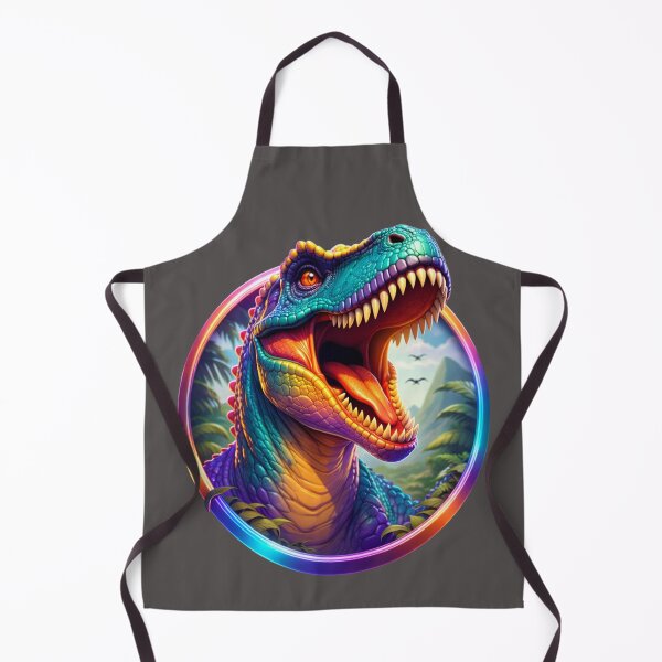 Item preview, Colorful Roaring T-Rex Art designed and sold by Trove Designs.