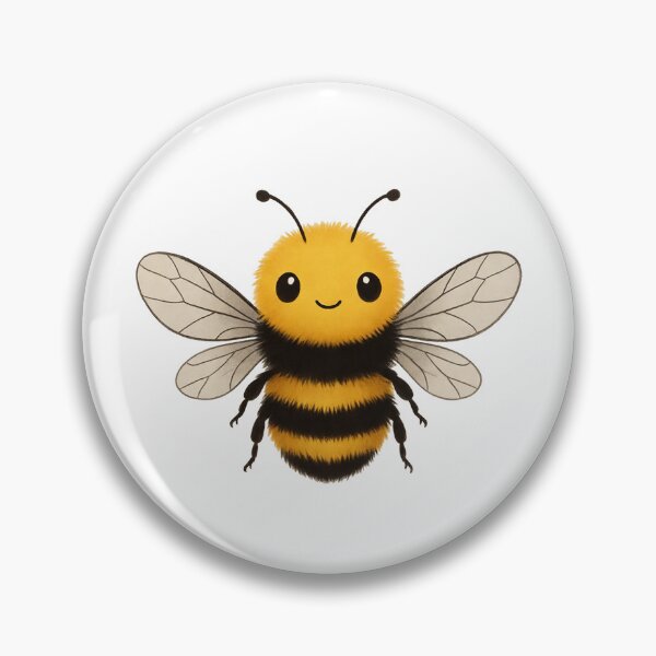 Item preview, Honey Bee Adorable Cute Nature Drawing designed and sold by SassyArtistry.