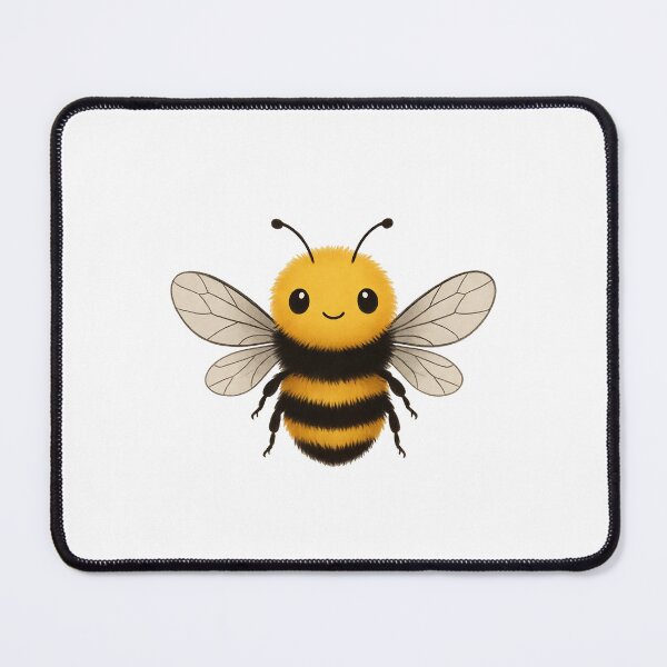Item preview, Honey Bee Adorable Cute Nature Drawing designed and sold by SassyArtistry.