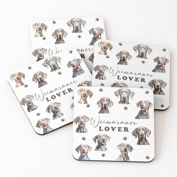 Item preview, Weimaraner Lover Art – Elegant Weimaraner Dog Design designed and sold by Petals & Paws by Mari.
