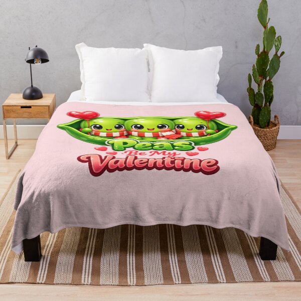 Item preview, Cute Peas Be My Valentine - Cute Peas in a Pod | Kawaii Valentine's Day Art designed and sold by Moons Studio.