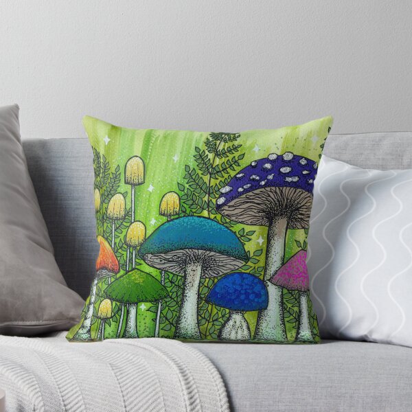 Item preview, Rainbow Mushrooms designed and sold by ShandraJade.