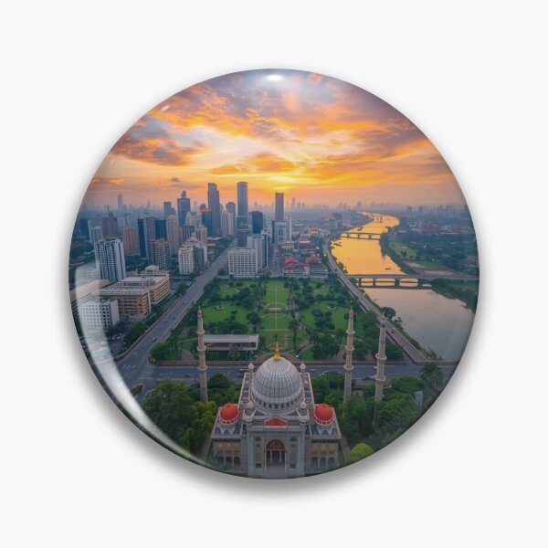 Item preview, Golden Hour Dhaka City designed and sold by ZisanArts.