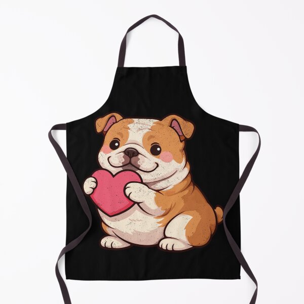 Item preview, HEART HUGGER - BULLDOG | Pets and Dogs lovers for Men and Women t-shirt designed and sold by panchiTWO.