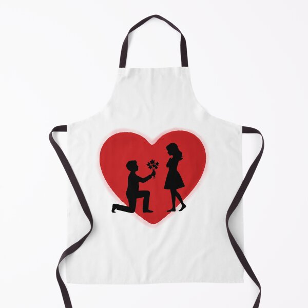 Item preview, Black and Red Romantic Heart Silhouette designed and sold by Lycheeleaf.