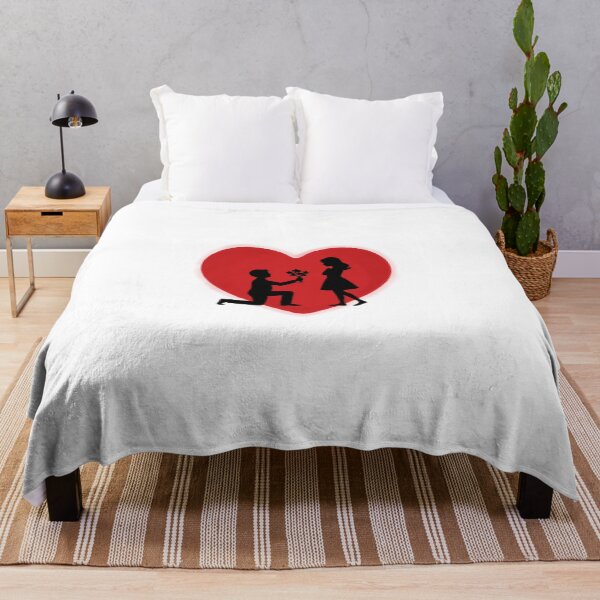 Item preview, Black and Red Romantic Heart Silhouette designed and sold by Lycheeleaf.