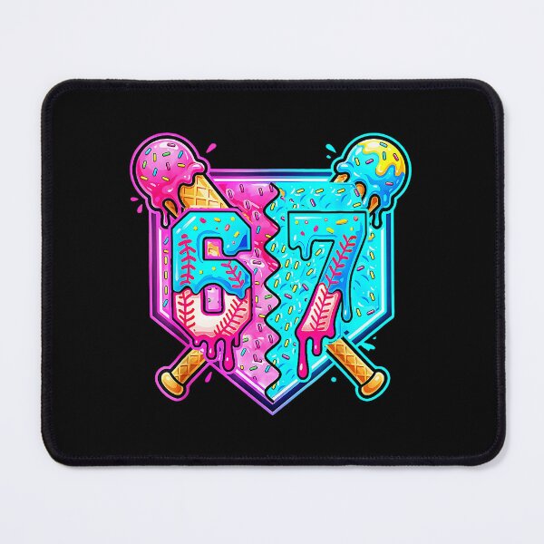 Item preview, 67 Baseball Drip Number Bold Sport Style designed and sold by miaa-artistshop.