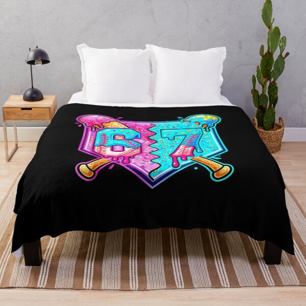 Item preview, 67 Baseball Drip Number Bold Sport Style designed and sold by miaa-artistshop.