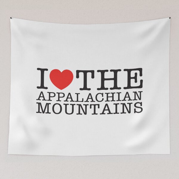 Item preview, I Love The Appalachian Mountains designed and sold by shitpostee.
