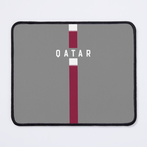 Item preview, Qatar Flag Vertical Minimalist - Modern Maroon & White Style designed and sold by mashmosh.