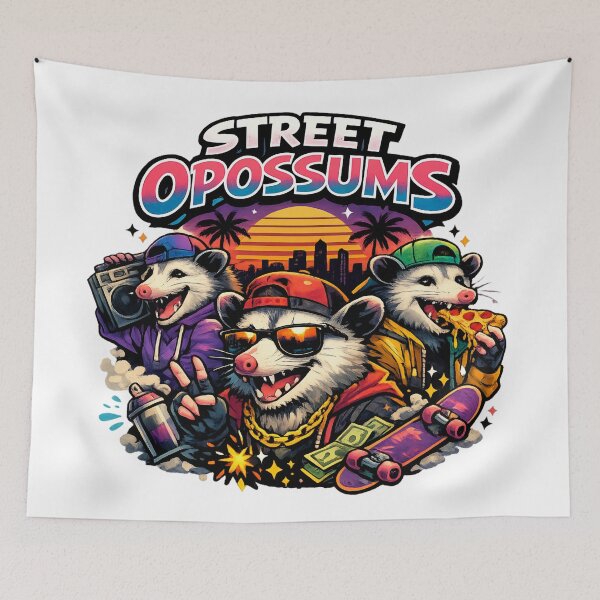 Item preview, Street Opossums designed and sold by DrawingAndText.