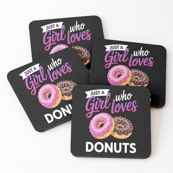 Item preview, Just A Girl Who Loves Donuts Sweet Tooth Food designed and sold by SignaturalGen.