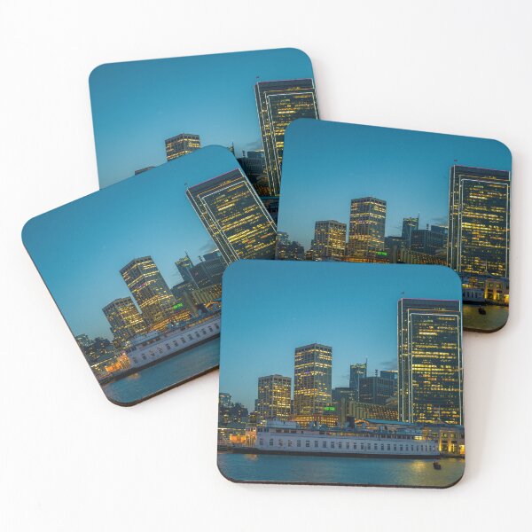 Item preview, Blue Hour in the City designed and sold by TheHikersEye.