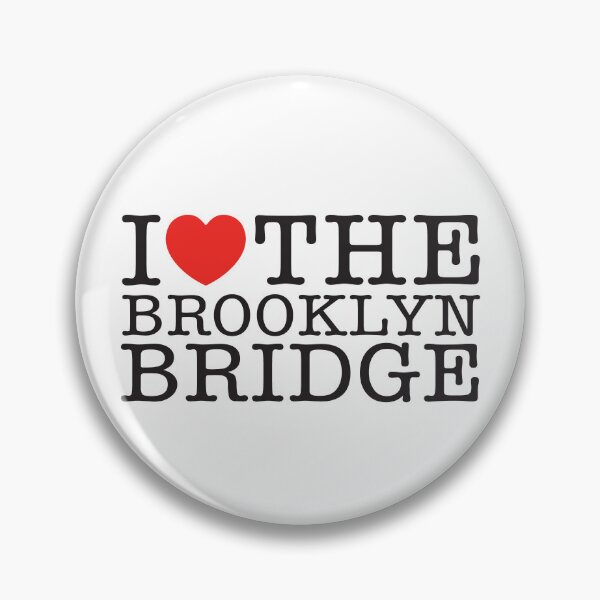 Item preview, I Love The Brooklyn Bridge designed and sold by shitpostee.
