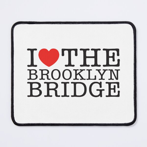 Item preview, I Love The Brooklyn Bridge designed and sold by shitpostee.