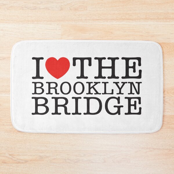 Item preview, I Love The Brooklyn Bridge designed and sold by shitpostee.