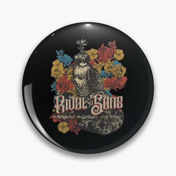Item preview, Rival Sons Vintage Rock Skull Illustration designed and sold by lholcbt.
