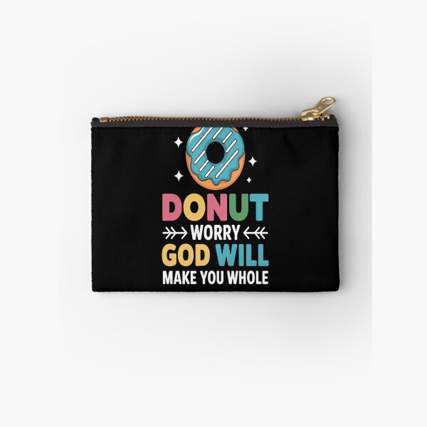 Item preview, Donut Lover - Donut Worry God Will Make You Whole Doughnut designed and sold by LacostCarl.