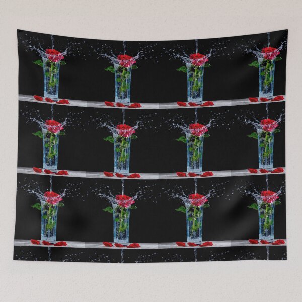 Item preview, Red Rose in Motion designed and sold by PixelVibe782.