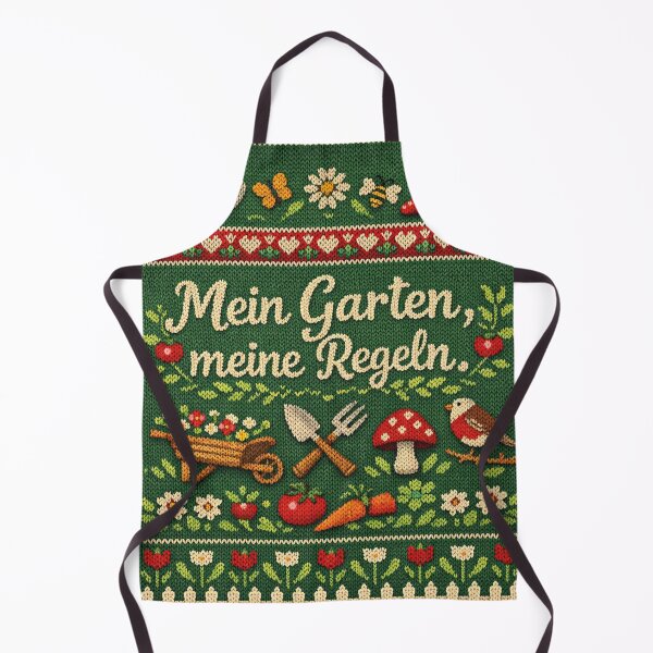 Item preview, My garden, my rules – knitted look designed and sold by Mauswohn.