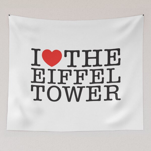 Item preview, I Love The Eiffel Tower designed and sold by shitpostee.
